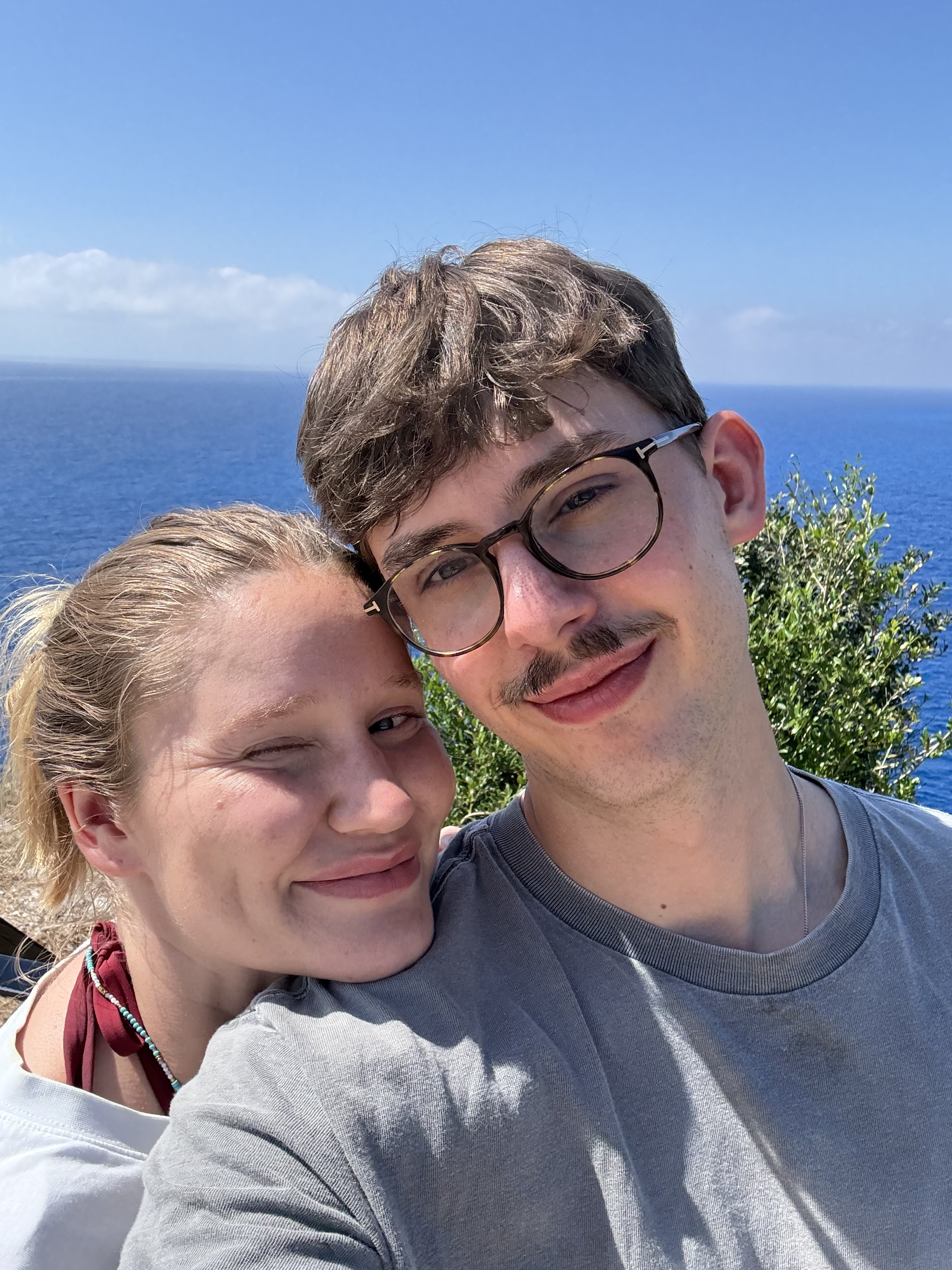 Wir am Meer